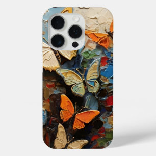 Coque Case-Mate iPhone Papillons Mouches Parmi La Peinture Nature Vibrant