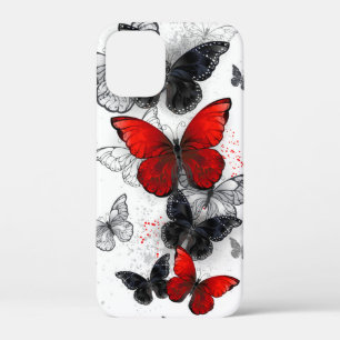 Case-Mate iPhone Case Papillons noirs et rouges volants