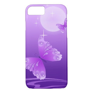Coque Case-Mate Pour iPhone Papillons pourpres