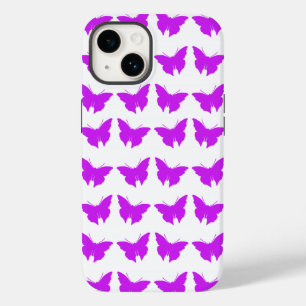 Coque Case-Mate iPhone Papillons Purple Bold