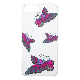Etui iPhone Case-Mate Papillons roses