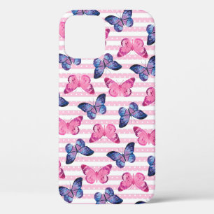 Case-Mate iPhone Case Papillons roses mignons