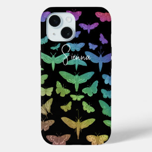 Coque Case-Mate iPhone papillons vintages colorés papillons papillons pap