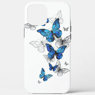 Case-Mate iPhone Case Papillons volants bleus Morpho