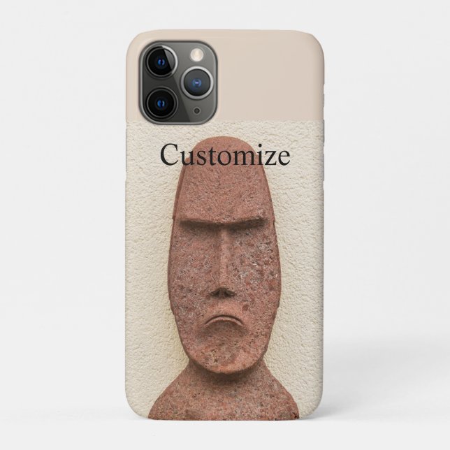 Coques Case-Mate iPhone Pâques Île Moai Head Thunder Cove (Dos)