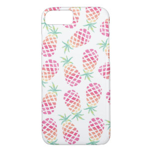 Etui iPhone Case-Mate Paquet motif d'aquarelle rose ananas