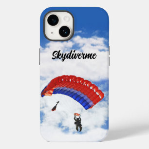 Coque Case-Mate iPhone Parachute et plongeur colorés Skydiving Personnali