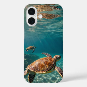 Coque Pour iPhone 16 Parade des tortues
