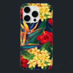Coque iPhone 16 Pro Paradis tropical Floral Hawaï vertical<br><div class="desc">Cette peinture numérique originale de l'illustrateur renommé Jeff Fillbach est une explosion des couleurs de certaines des plus belles fleurs de la nature. Avec un éventail d'oiseaux de paradis, de plumeria et d'hibiscus, les objets de notre collection Tropical Paradise soulèveront vos esprits et alimenteront vos rêves. Apportez le paradis à...</div>