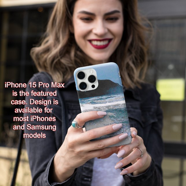 Coques Case-Mate iPhone Paradis tropical océanique de la côte hawaïenne (Hawaiian Coast Blue Sky Case-Mate iPhone Case)