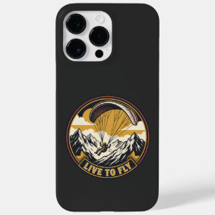Coque Case-Mate iPhone Parapente Emblème d'Aventure de Montagnes Vivre Po