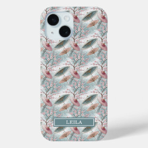Coque Case-Mate iPhone Parapluie japonais motif Sakura monogrammé