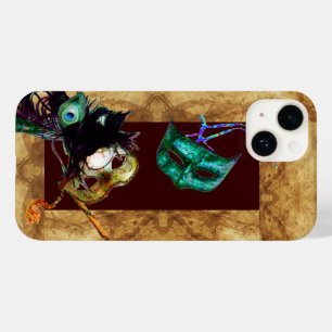COQUE POUR iPhone 14 PARC MARDI GRAS MASQUERADE