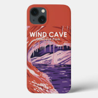 Parc national Wind Cave South Dakota Vintage