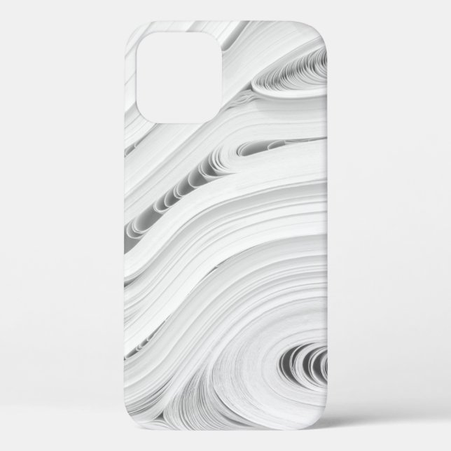 Coques Case-Mate iPhone Parcelle de tissu blanc (Verso)