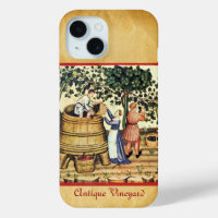 PARCHEMENT DE RÉCOLTE DE VIGNOBLES ANCIENS