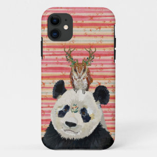Case-Mate iPhone CASE PARCOURS D'ANTLER PANDA ET FLORAL