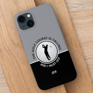 Case-Mate iPhone Case Parcours De Golf Mens Drôle Sports Citation Black
