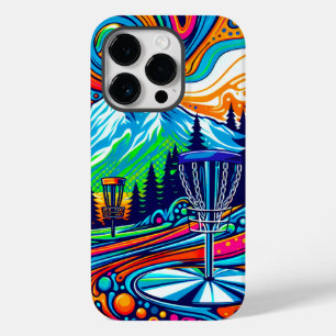 Coque Case-Mate iPhone Parcours de golf Psychedelic Disk
