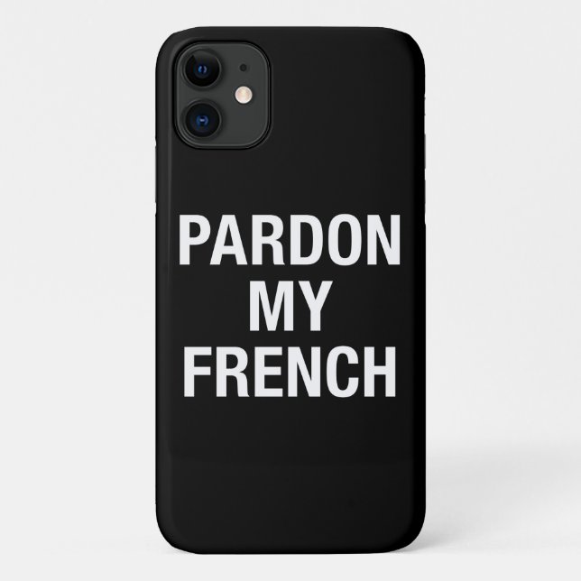 Coques Case-Mate iPhone Pardon de mon français (Dos)