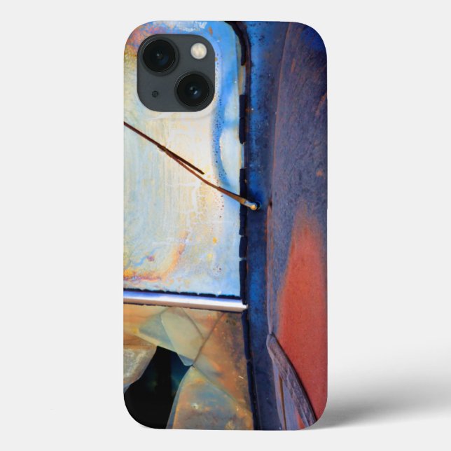 Coques Case-Mate iPhone Pare-brise d'un vieux camion rouillé (Verso)