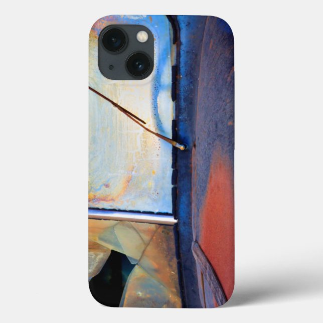 Coques Case-Mate iPhone Pare-brise d'un vieux camion rouillé (Verso)