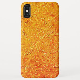 Case-Mate iPhone Case Parede défaitecom textura amarela e laranja