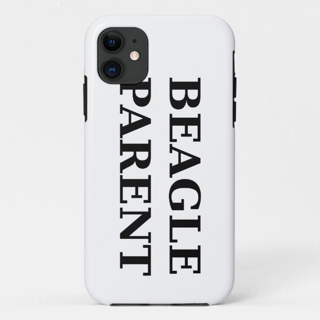 Coques Case-Mate iPhone parent beagle (Dos)