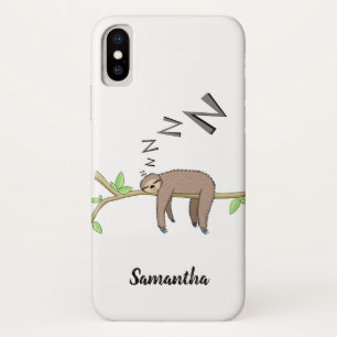 Coque iPhone X Paresse de sommeil
