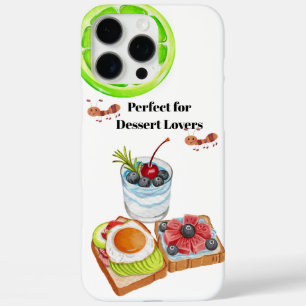 Coque iPhone 16 Pro Max Parfait pour les amateurs de desserts
