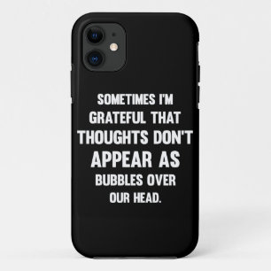 Case-Mate iPhone Case Parfois, je suis reconnaissant... Tête drôle HU