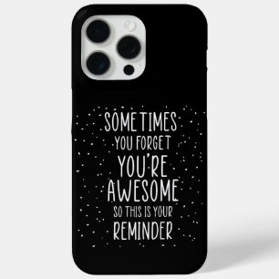 Coque Case-Mate iPhone Parfois, on oublie qu’on est génial Motivationnel