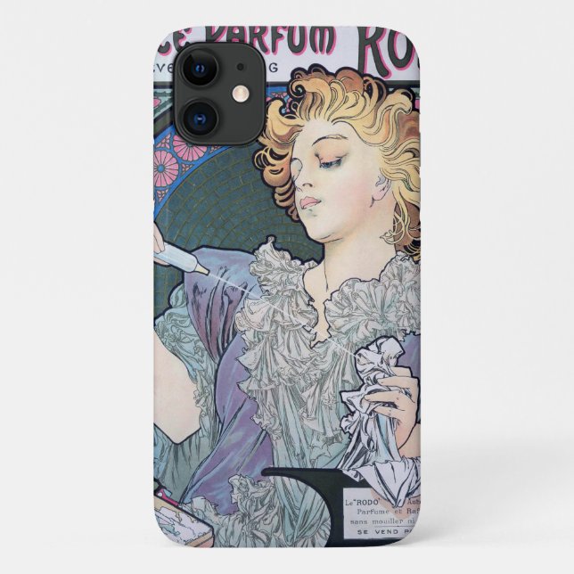 Coques Case-Mate iPhone Parfum, Alphonse Mucha (Dos)