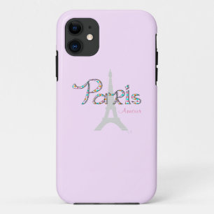 Coques Pour iPhone PARIS Amour avec Tour Eiffel