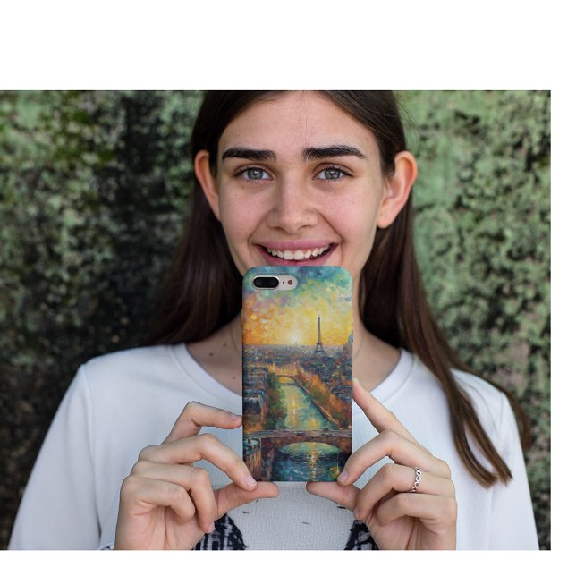Coques Case-Mate iPhone Paris by night van Gogh (Créateur téléchargé)