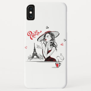 Case-Mate iPhone Case Paris & Café, rouge