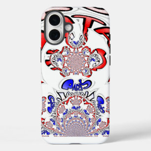 Coques iPhone 16 Plus Paris Hakuna Matata Paris Bleu Rouge Blanc.png