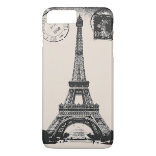 Etui iPhone Case-Mate Paris La Tour Eiffel Carte postale Vintage