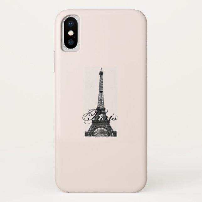 Coques Case-Mate iPhone Paris – La Tour Eiffel pastel Eiffelturm (Dos)