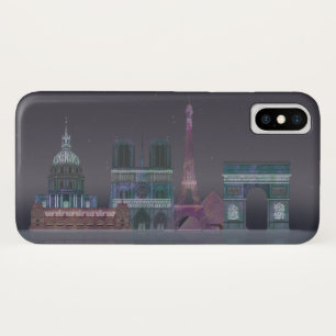 Case-Mate iPhone Case Paris Skyline Réflexions nocturnes