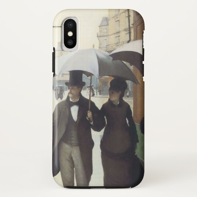Coques Case-Mate iPhone Paris Street, Rainy Day (Dos)