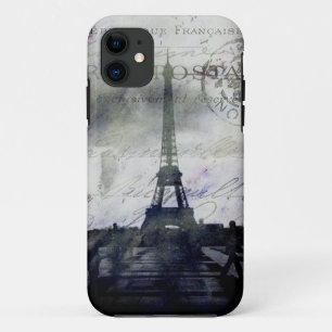 Coques Pour iPhone Paris texturisé dans le cas d'identification de