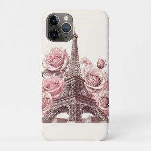 Case-Mate iPhone Case Paris Tour Eiffel & Roses Roses