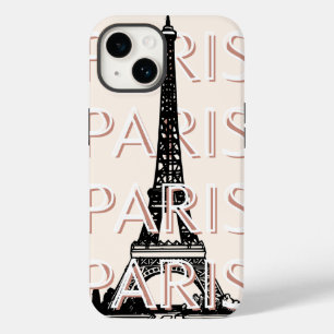 Coque Case-Mate iPhone Paris Travel Art, Travel Art, Pastel, Minimaliste