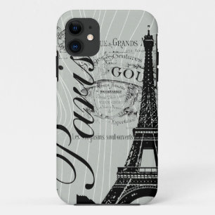 Coque Case-Mate Pour iPhone Paris Vintage & Tour Eiffel