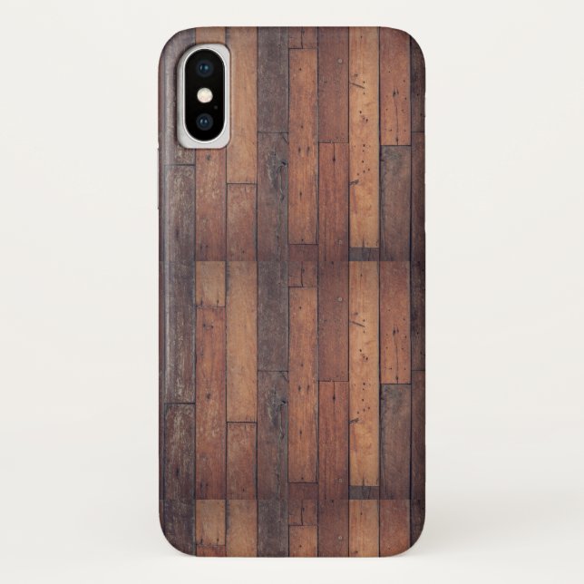 Coques Case-Mate iPhone Parquet au sol en bois (Dos)
