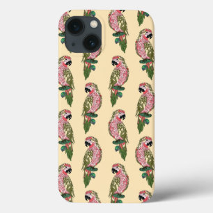 iPhone 13 Coque Parrots de Zentangle