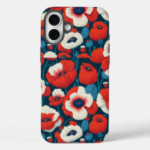 Partenaire floral rouge et blanc