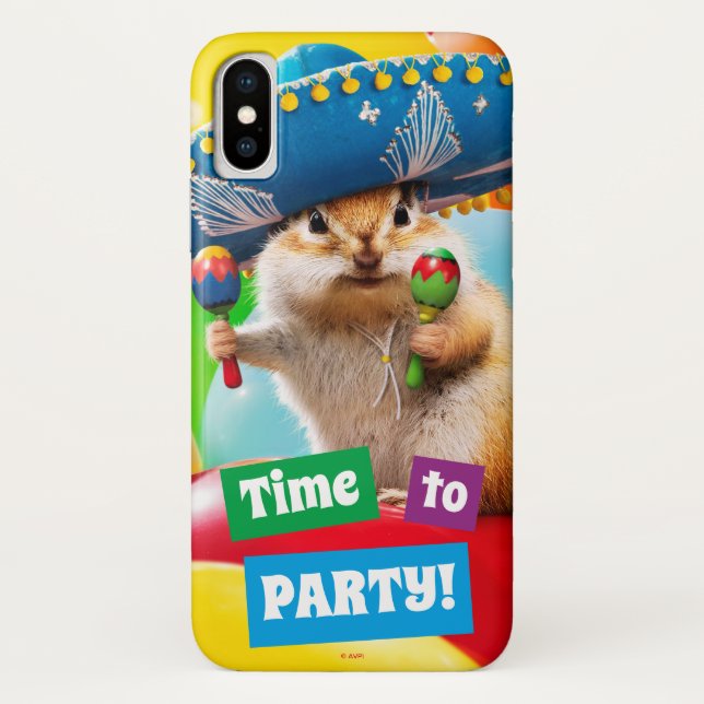 Coques Case-Mate iPhone Parti Chipmunk De Sombrero (Dos)