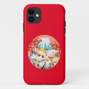 Case-Mate iPhone Case Parti Manekineko Hanami